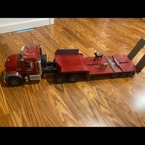 Bruder truck and trailer